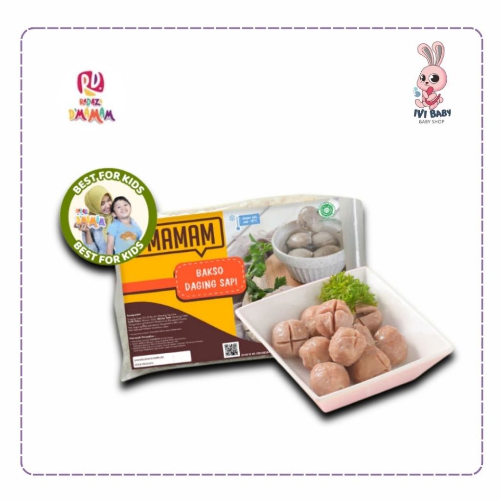 

Dmamam Bakso Sapi dibuat dari daging sapi premium