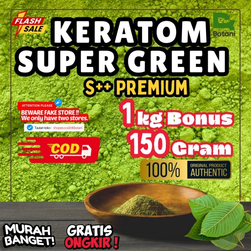 

Bubuk Daun Kraatomb Sueper Green