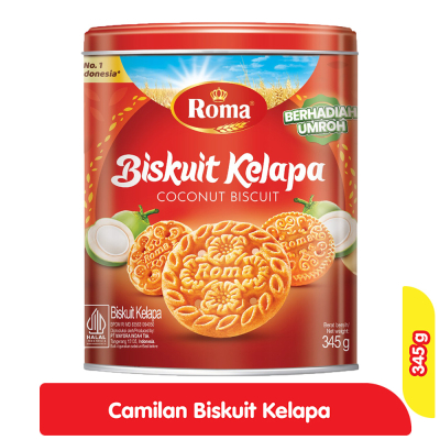 

ROMA BISKUIT KELAPA KALENG 345 GRAM