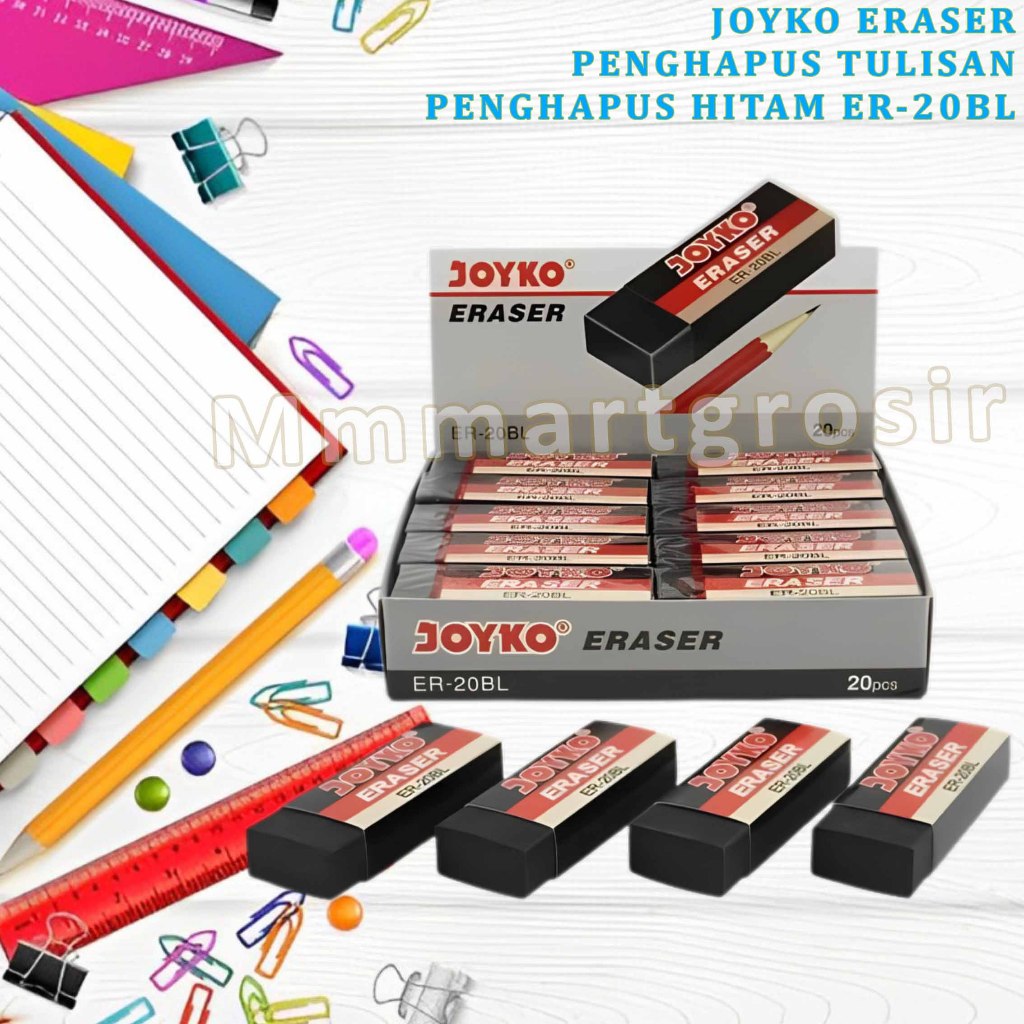 

Joyko Eraser / Penghapus Tulisan / Pengapus Tulisan Hitam / ER-20BL