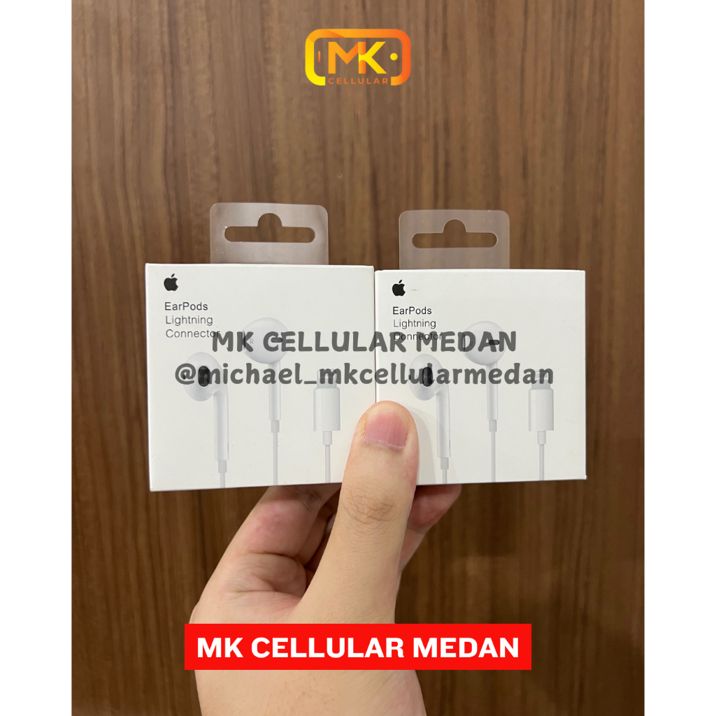 Earpods Lightning Connector Earphone iPhone Original