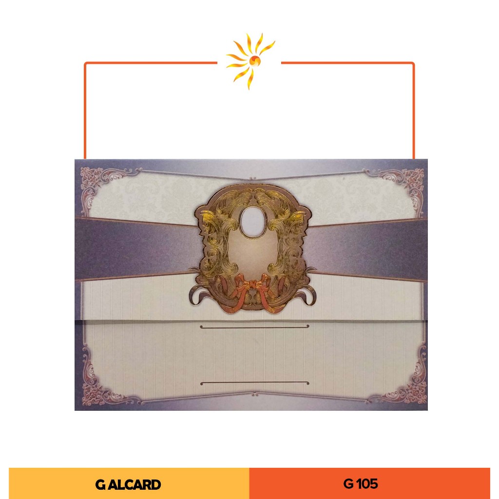 

Blangko Undangan Pernikahan / Wedding Invitation GALAXY 601 / 601 / 28 / 35 - ISI 100 PCS (BLANGKO KOSONG) - Sun Graphic