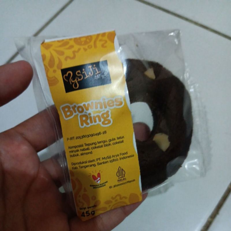 

Brownies ring my siji brownis mini