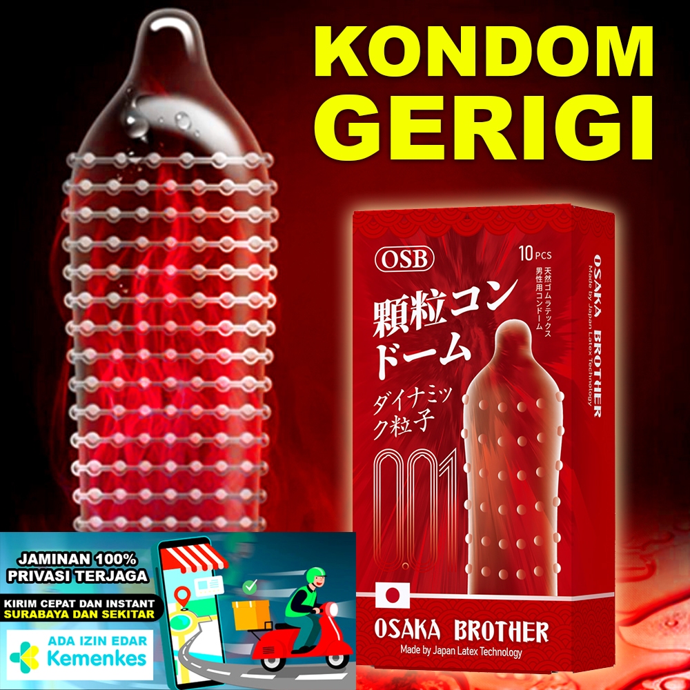 Kondom Duri Gerigi 001 - Bisa Instant Privasi Terjaga