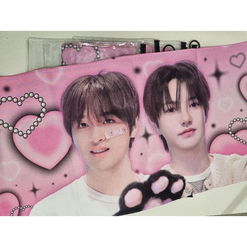 [ready stock] slogan dongren renhyuck hyuckren renjun haechan cherishyou
