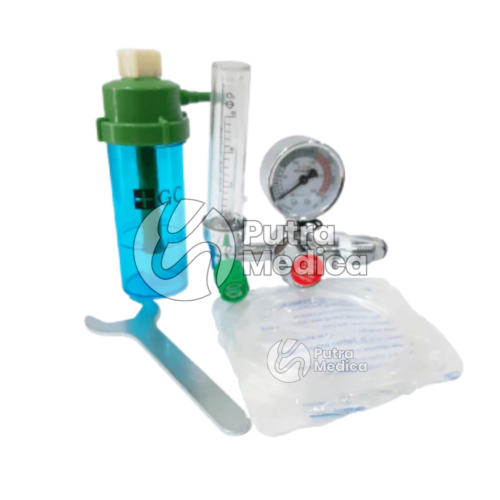 General Care Regulator Oksigen / Manometer Oxigen / Mannometer O2 Alat Ukur Pengukur Tekanan Oxygen