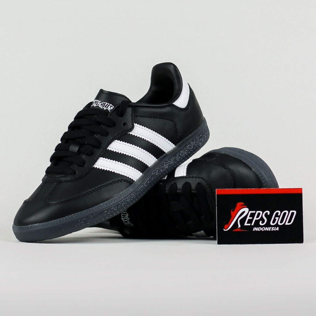 Sepatu Adidas Samba OG Fucking Awesome FA Black Sneakers Casual Casual Gym Olahraga Jogging Joging P