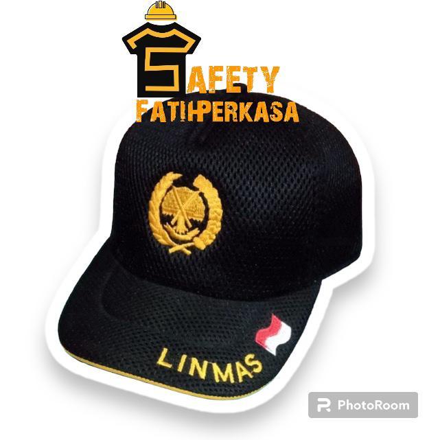 topi linmas terbaru | topi linmas bordir | topi linmas double mesh I topi linmas model mesh
