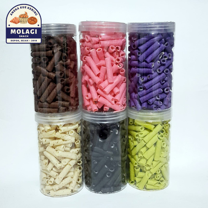 

Wafer ASTOR TOPLES Cemilan Lebaran (Cokelat, Vanila, Susu, Strawberry, Blueberry, Cocopandan) - Molagi Snack