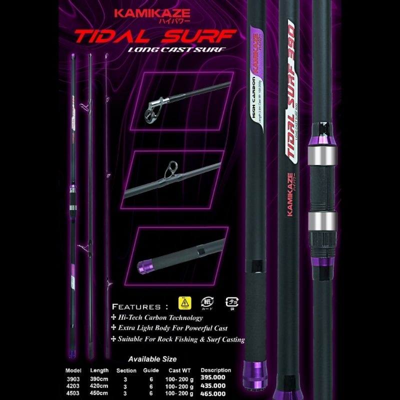 JORAN SURF KAMIKAZE TIDAL LONG CAST SURF 390 420 450