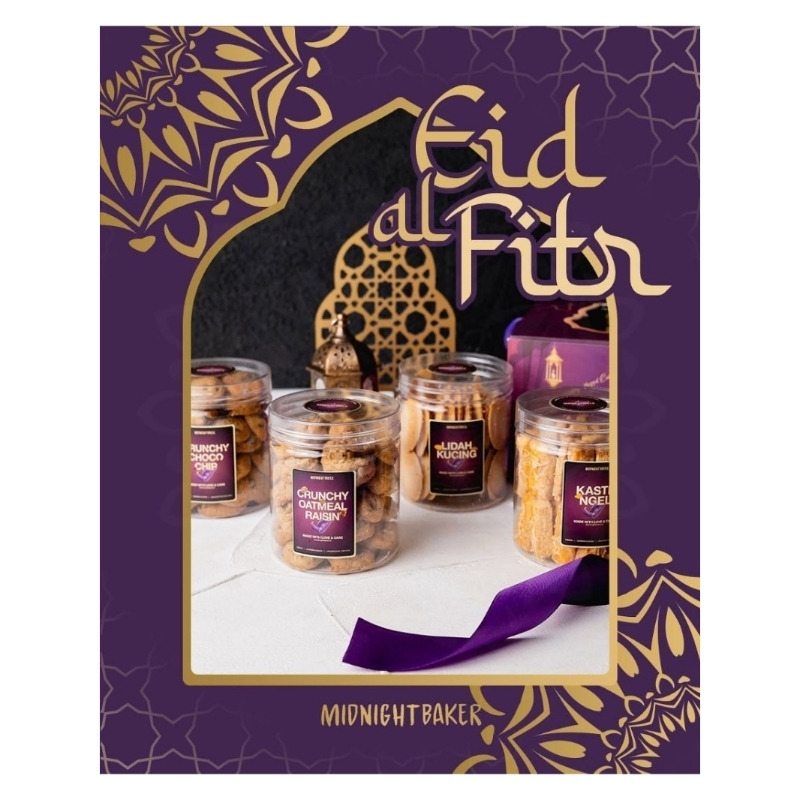 

Ramadhan Hampers Aneka Cookies MIDNIGHT BAKER