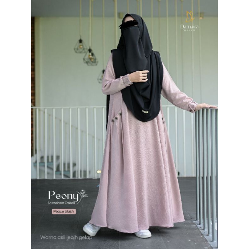 Peony dress gamis muslimah