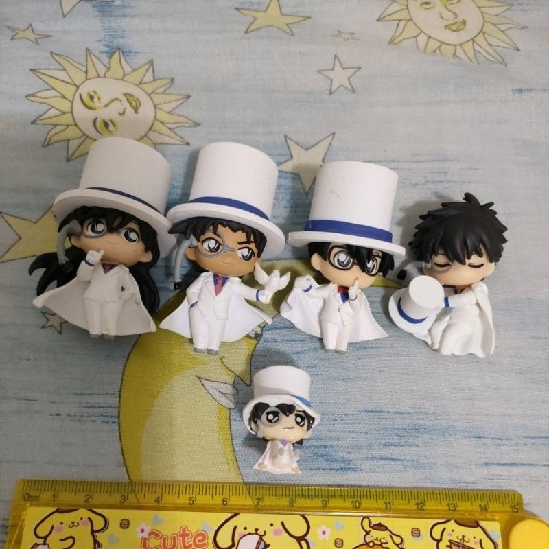 Detective Conan Action Figure Kaito Kid Ran Mouri Soshi Okita