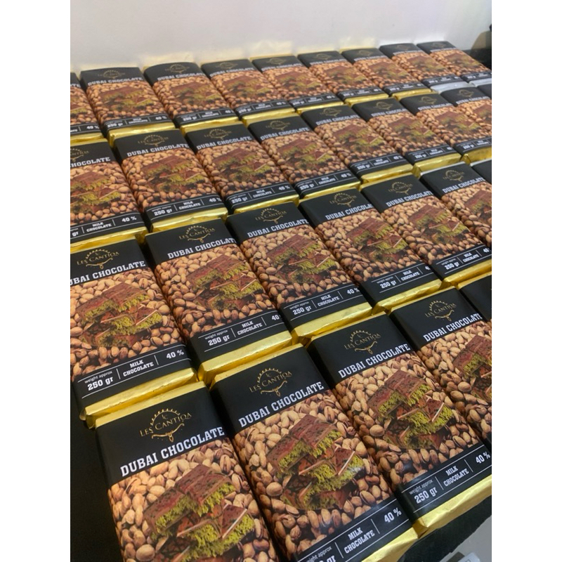 

coklat dubai viral kunafa pistachio