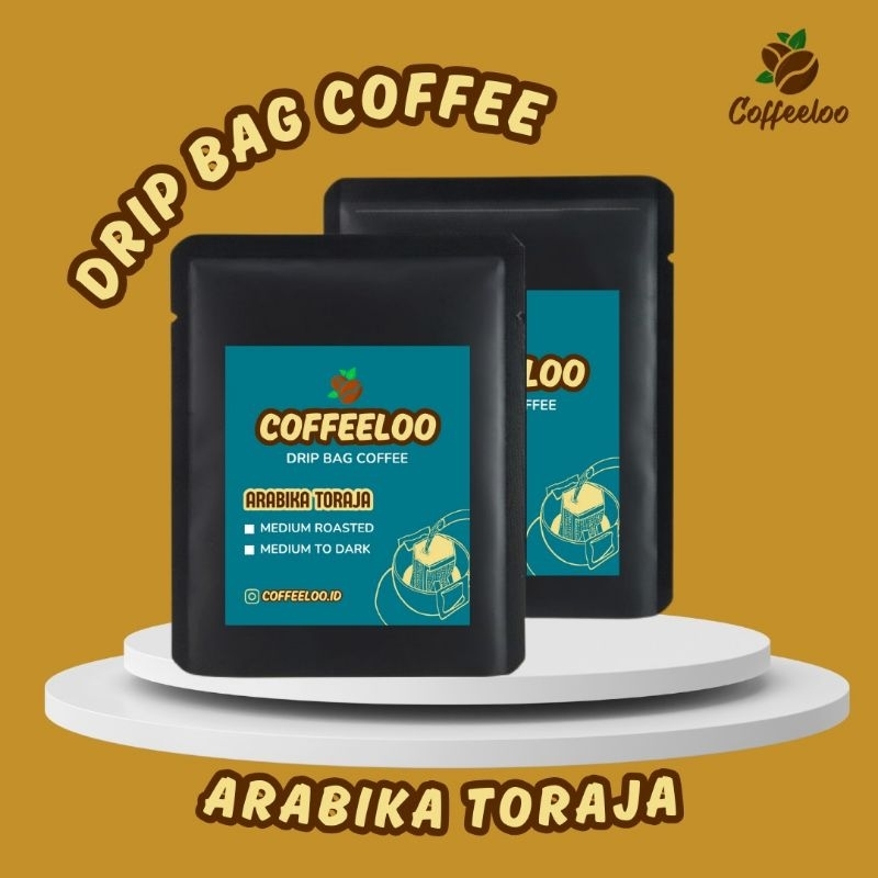 

COFFEELOO Arabika Toraja Kopi Drip Bag 10gram