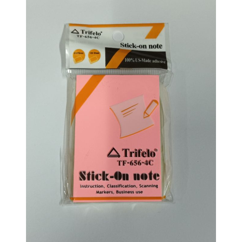 

STICK ON NOTE TF 656-4C