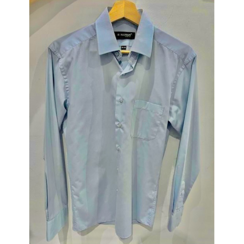 PRELOVED KEMEJA ALISHAN BIRU SIZE 14 1/2