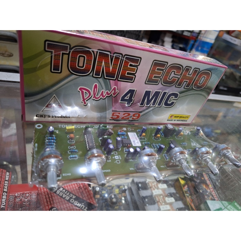 TONE CONTROL ECHO PLUS 4 MIC 529 NEW