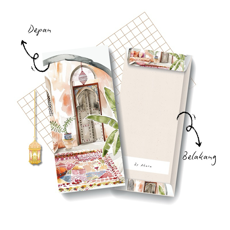 

A K A R A || Design Amplop Lebaran dll Isi 6 [ AK 008]