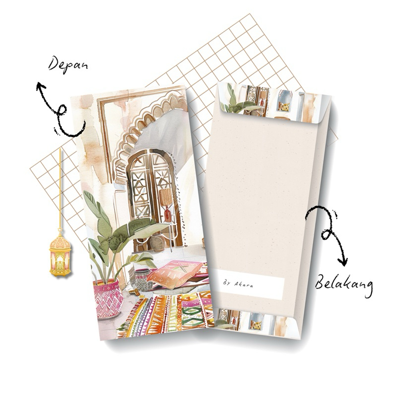 

A K A R A || Design Amplop Lebaran dll Isi 6 [ AK 011 ]