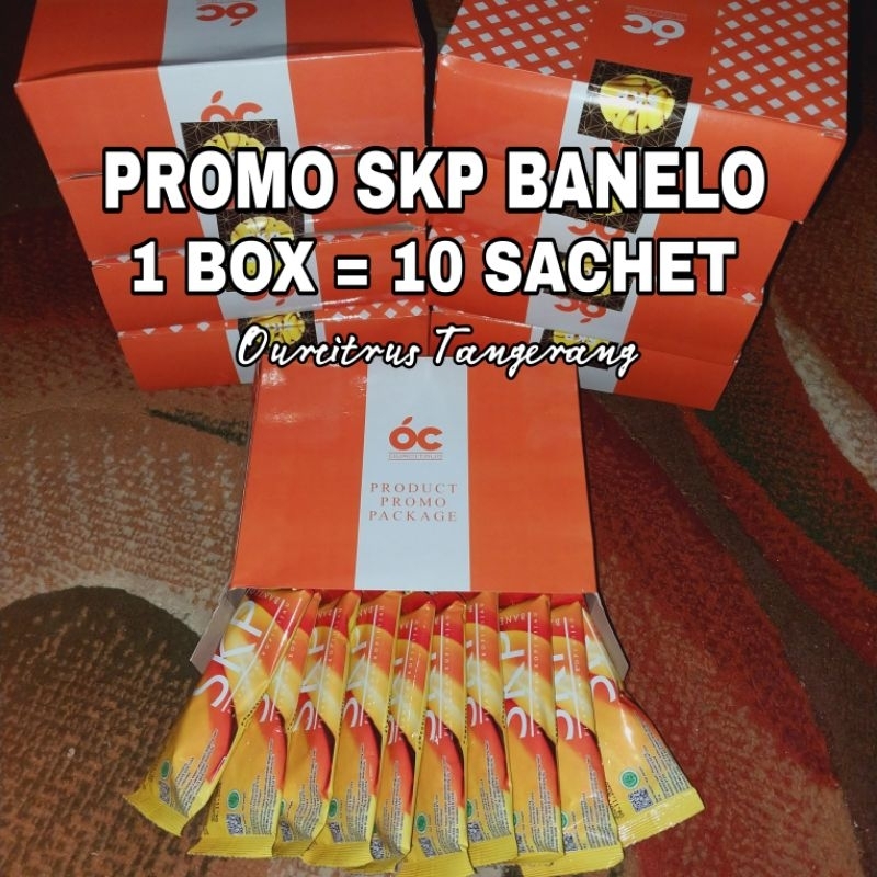 ( 100% ORI ) SKP BANELO BY OURCITRUS ( PROMO ) 1 BOX = 10 SACHET | DIET SEHAT | DETOX USUS |