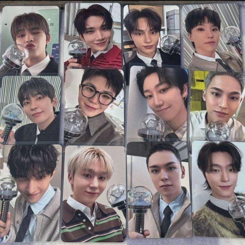 [READY STOCK] SHARING PC CARATZONE CARATLAND 2025 SCOUPS HOSHI WOOZI THE8 DK SEUNGKWAN VERNON DINO