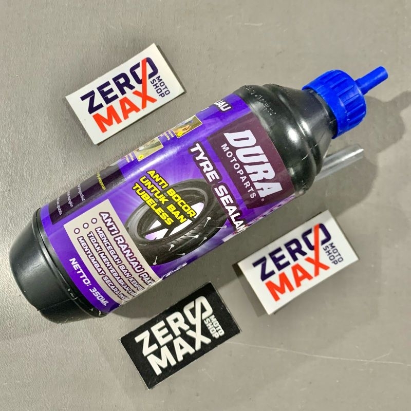 Cairan Anti Ban Bocor Tubeless Motor Tyre Sealant DURA Motoparts 350ml 350 ml Original