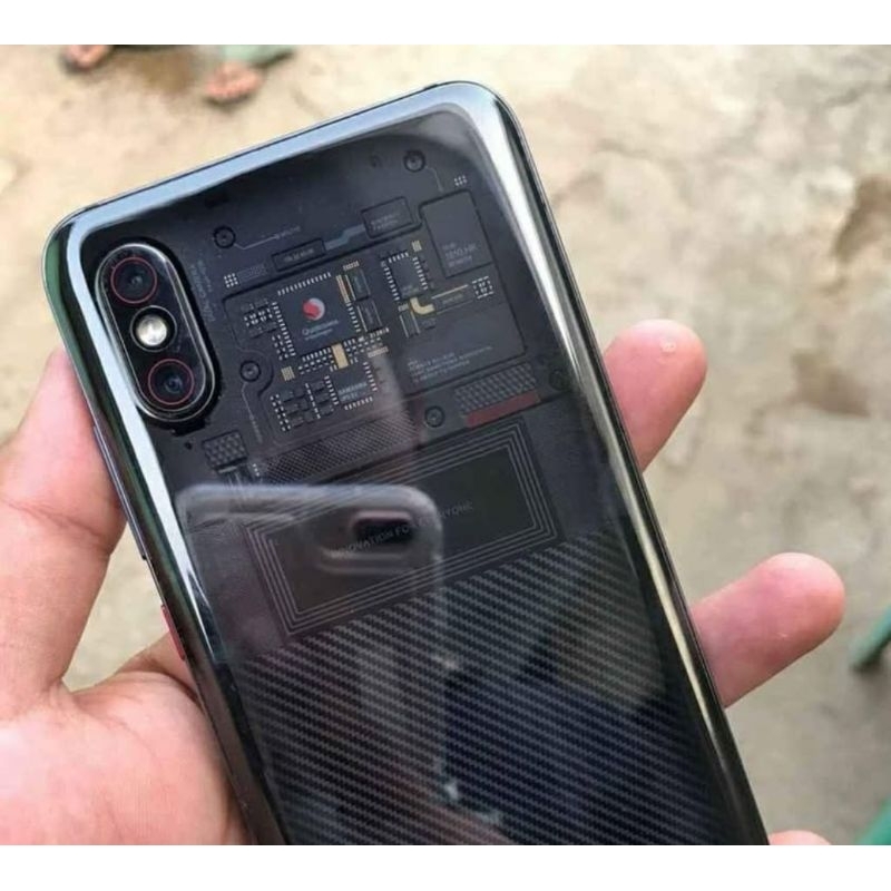 Backdoor Mi8 Explore Transparan / Mi8 Pro