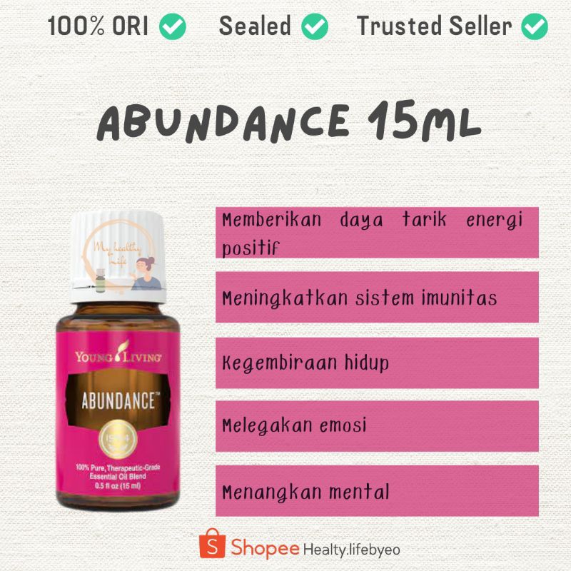 Abundance 15ml essential oil
