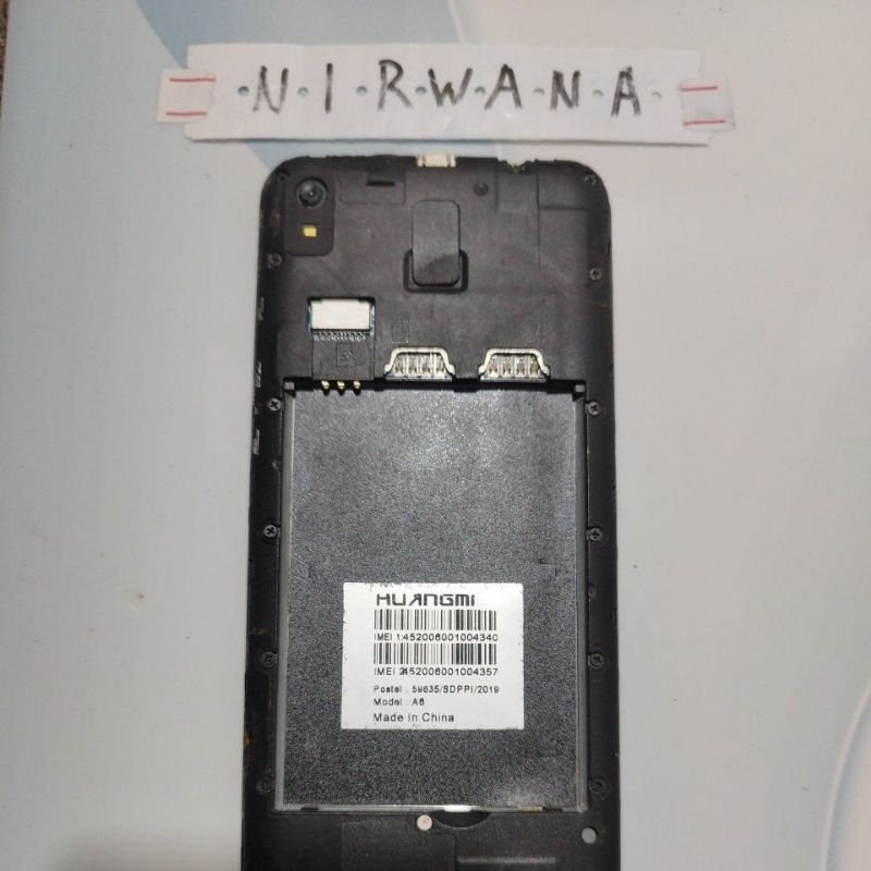 Huangmi A6 bahan gambing anggap mati