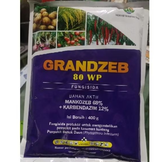 grandzeb fungisida dobel mankozeb+karbendazim