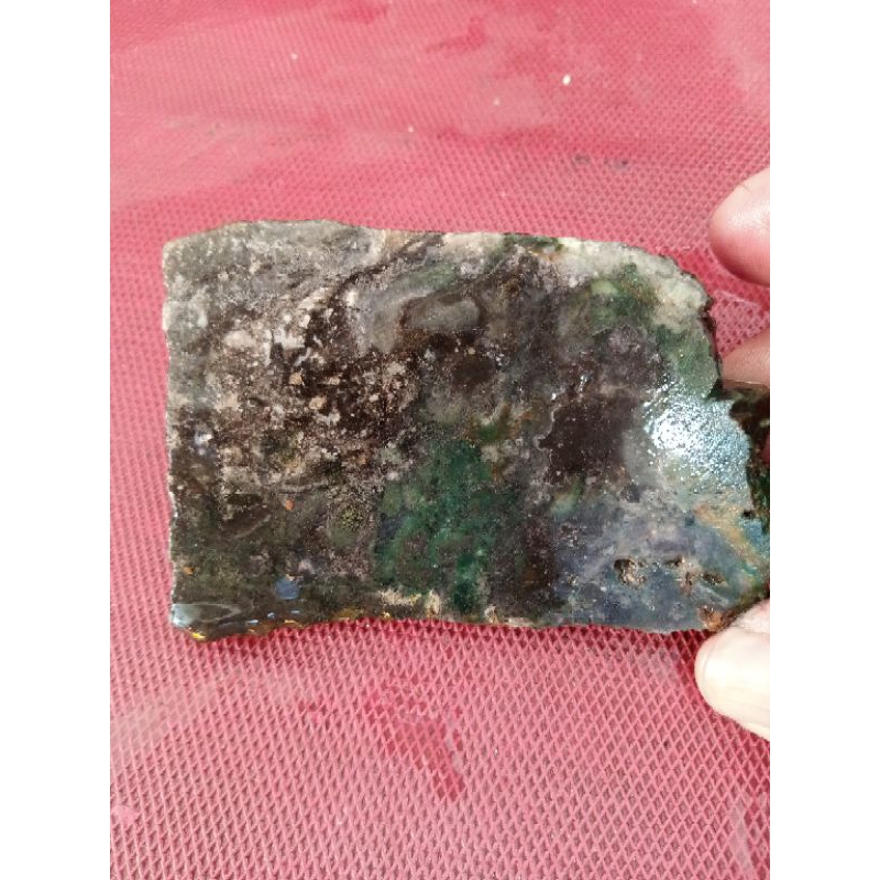 bahan batu aki ijo lumut lempeng