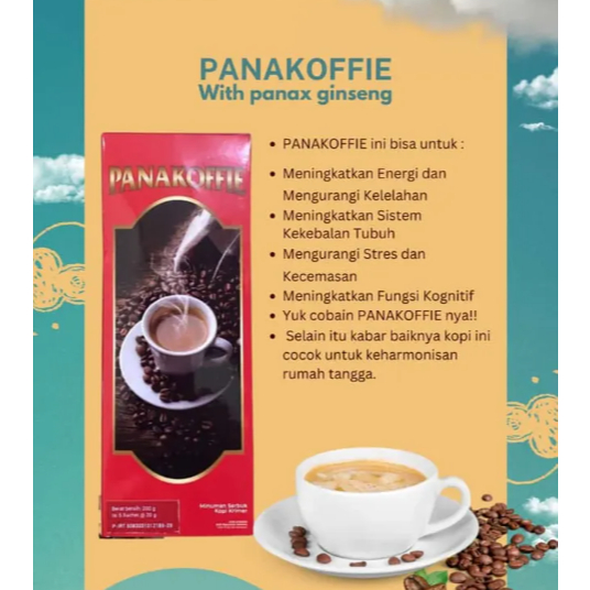 

PANAKOFFIE - perpaduan sempurna kopi premium