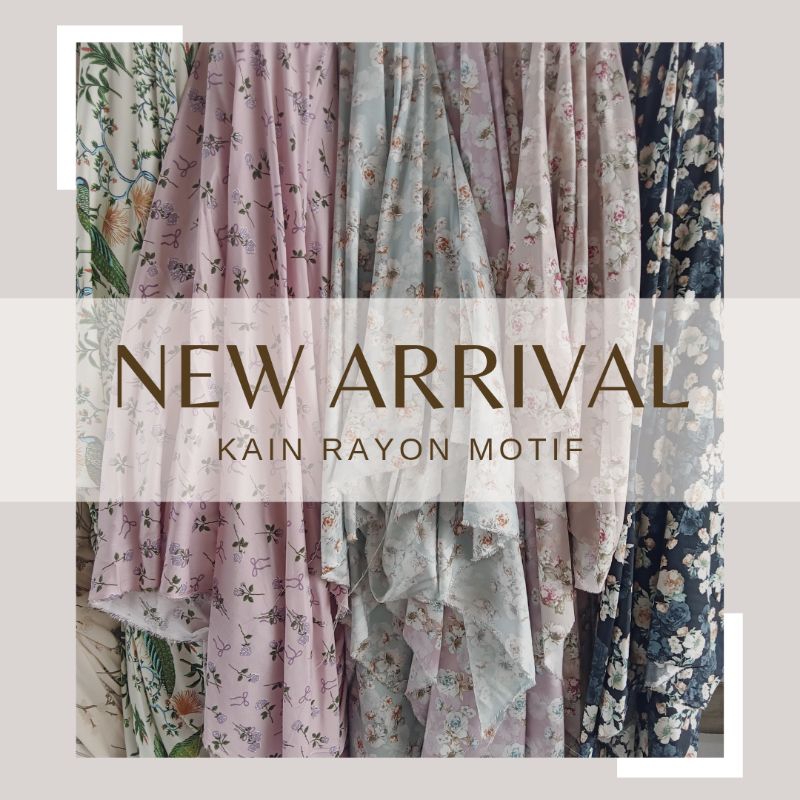 kain katun rayon meteran, kain katun rayon viscose, daster, piyama, bahan katun rayon, hijab