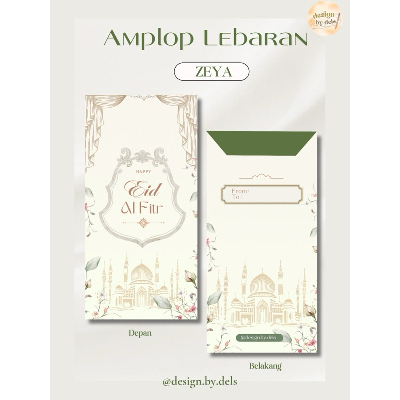 

(READY STOCK) Amplop Lebaran Aesthetic ala Pinterest