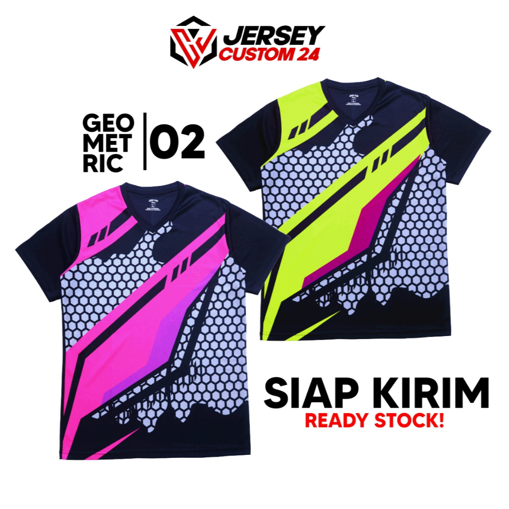 Jersey Volly Wanita Geo-2 Superteam / Baju Voli Wanita Custom Nama dan Nomor