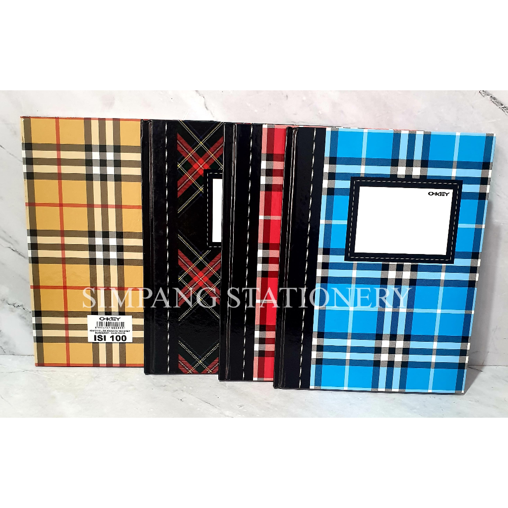 

OKEY HARDCOVER KWARTO ISI 100 LEMBAR / BJ