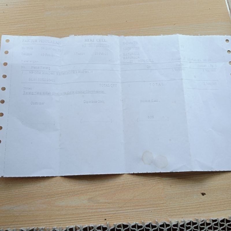 hp Xiaomi redmi note 9 pro 8/128