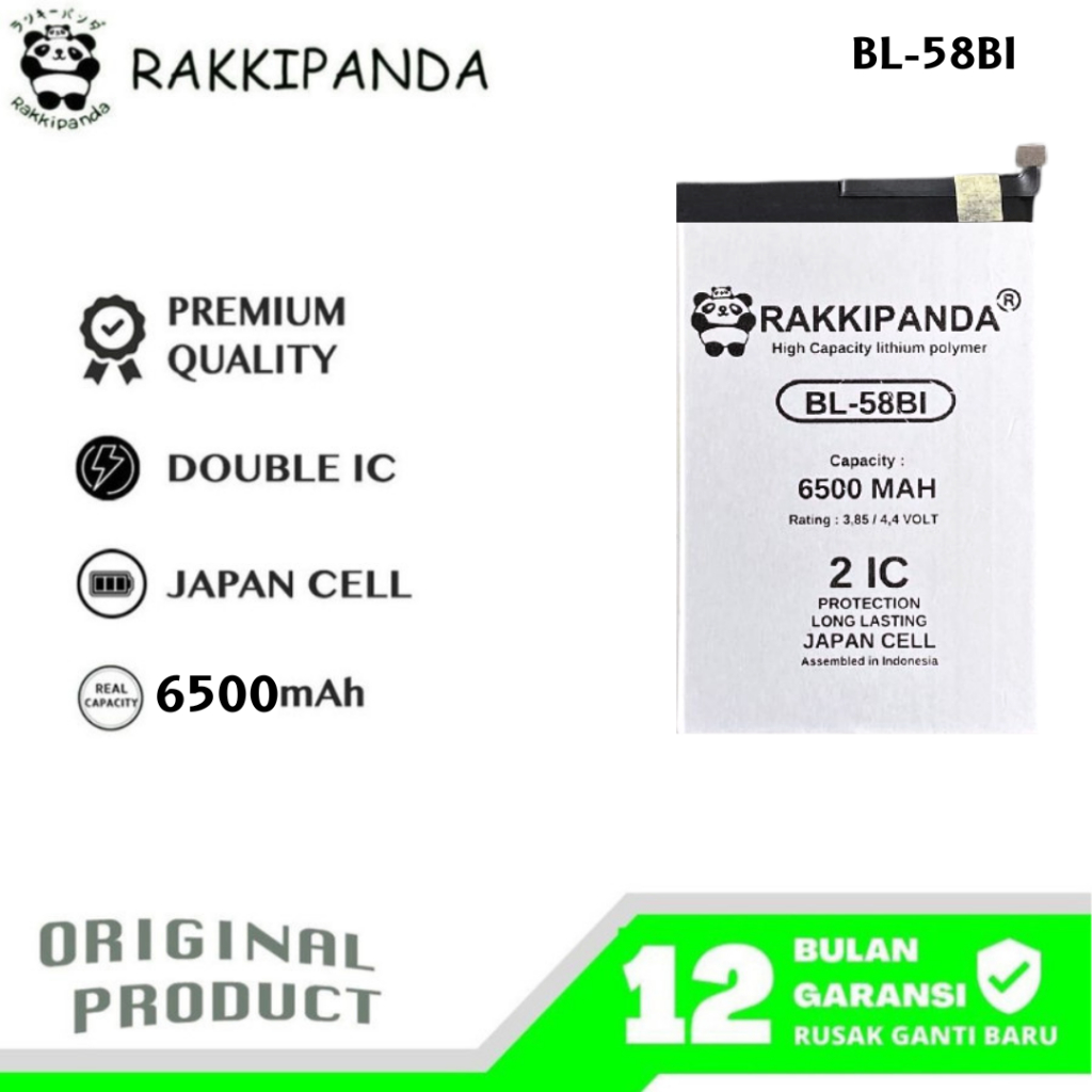 RakkiPanda - BL-58BI Itel Vision 3 Plus Batre Batrai Baterai