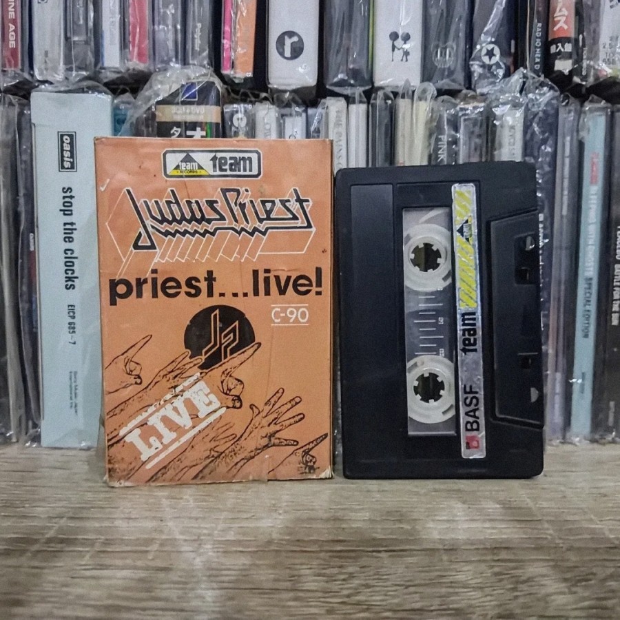 KASET PITA TAPE ORIGINAL Judas Priest - Live