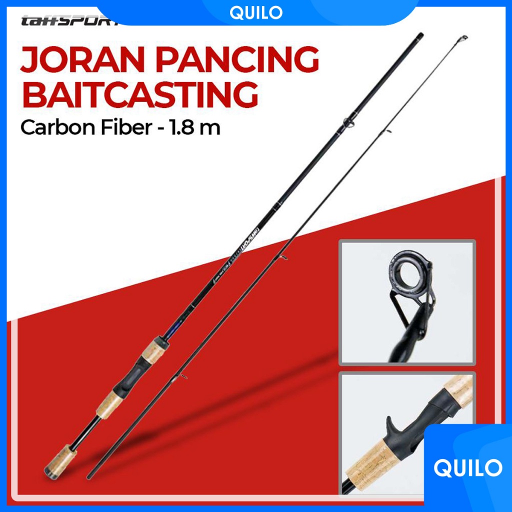 TANGKAI PANCING JORAN 1.8 METER DOUBLE LAYER ADJUSTABLE PORTABLE