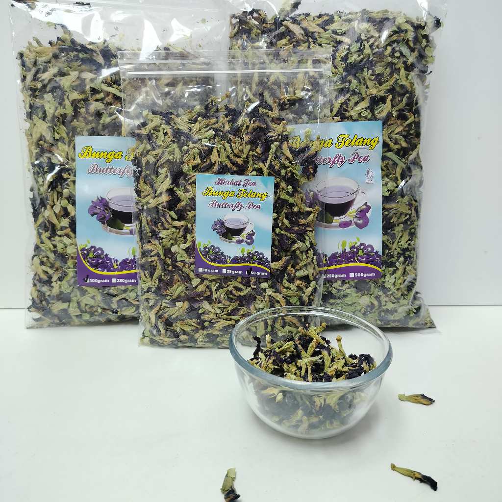 

Bunga Telang Teh Alami - Tellang Kering Premium Untuk Kesehatan Mata