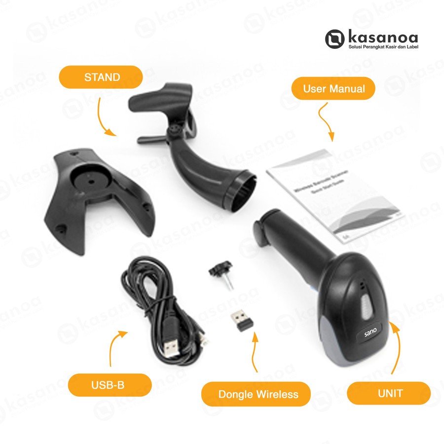 Barcode Scanner Bluetooth-Camera Zebra LS220B 2D e-Faktur