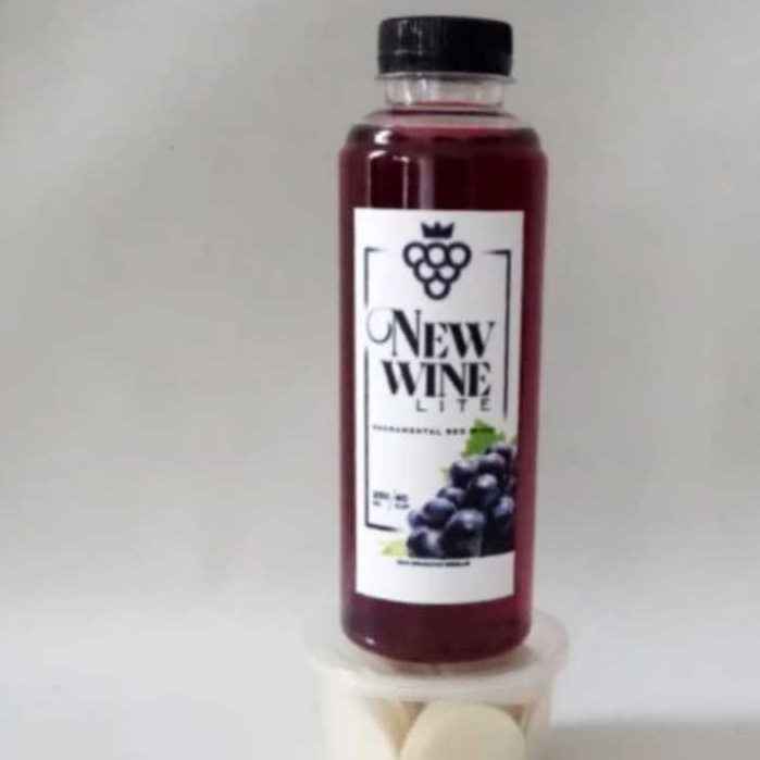 

Minuman Khusus Perjamuan Kudus Botol Lite 250ml + Hosti Polos 40 Keping