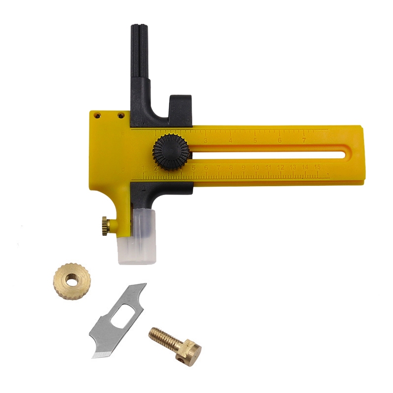 Circle Compass Rotary Paper Cutter Pisau Jangka Potong Lingkaran