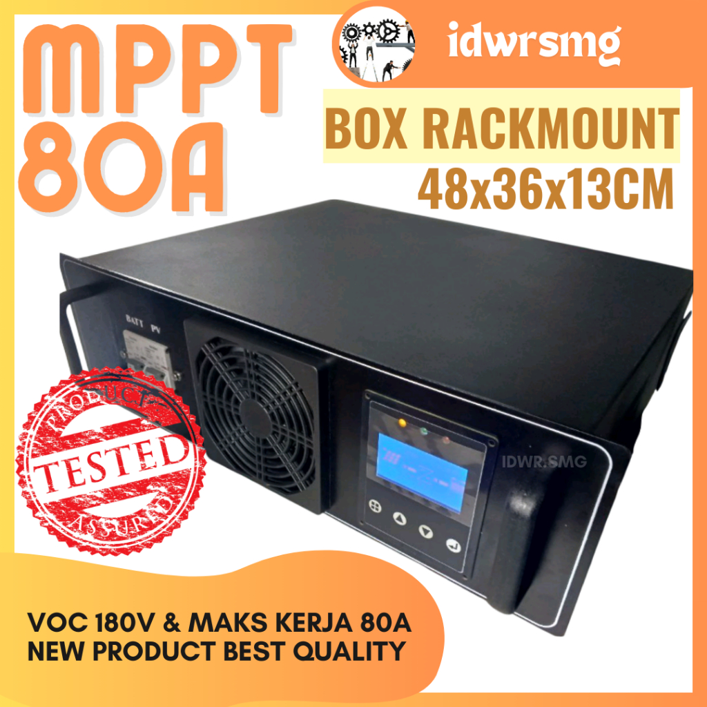 MPPT rating 80a 80 amper rack mount mppt solar charging 80A Casing MPPT Lokal MPPT 80A rackmount MPP