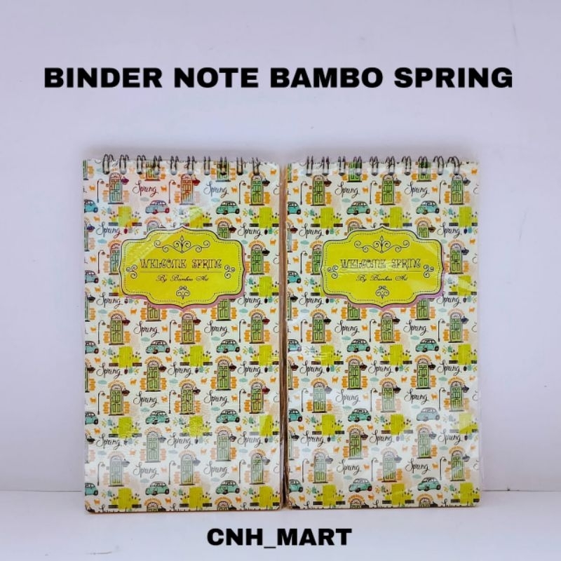 

Spiral Note Fancy 101 Bamboo - Buku Spiral Bamboo