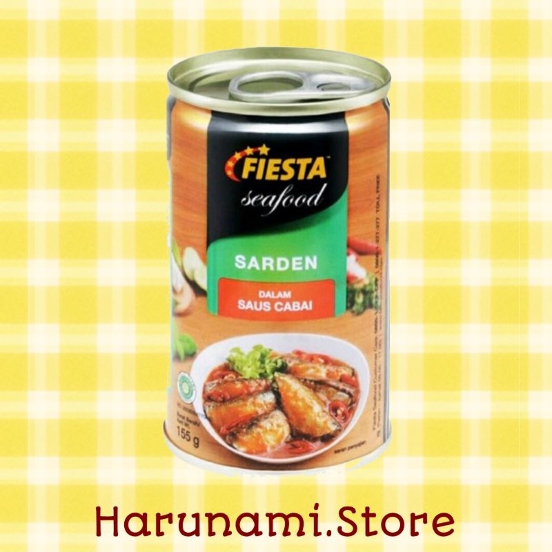 

Sarden Kaleng Fiesta Rasa Saus Cabai | Chili Souce 155 gr
