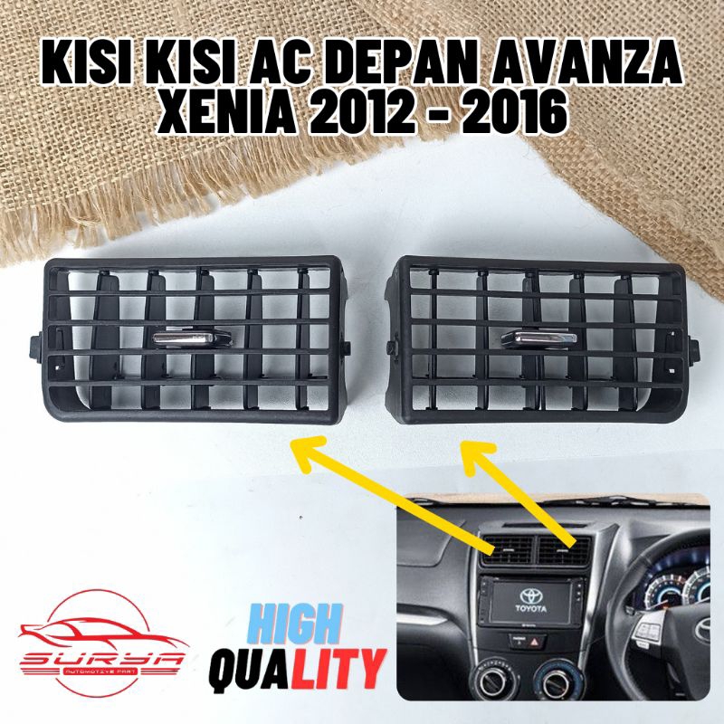 Kisi Kisi AC Avanza Xenia Depan Tengah 2012-2015