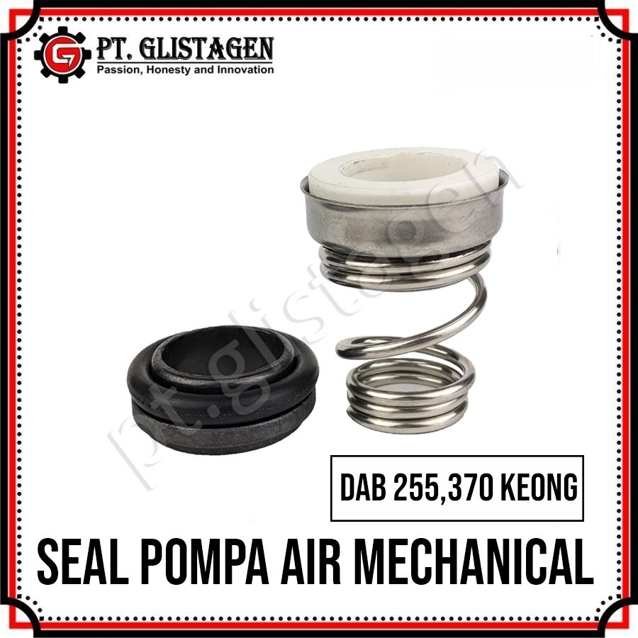 Seal Karet Pompa Semijet Pump Spare Part Pompa Semi Jet Mechanical Seal Keong 100 Watt Shimizu Dab S